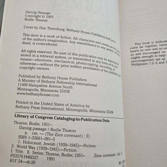 The Zion Covenant -Jerusalem Interlude, Danzig Passage & Warsaw Requiem Bks 4-6 - Picture 8 of 14